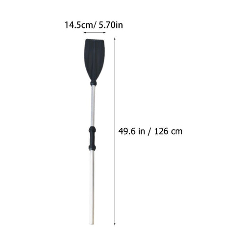 2pcs Adjustable Aluminum Alloy Kayak Paddles I35698