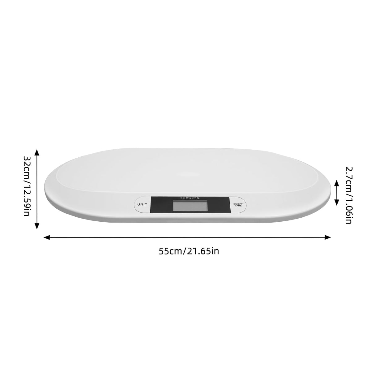 Digital Baby Scale 44Lbs LCD Display I868585