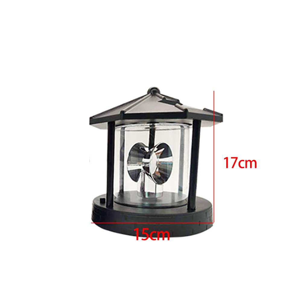 Solar Rotating Lighthouse Lamp J395241