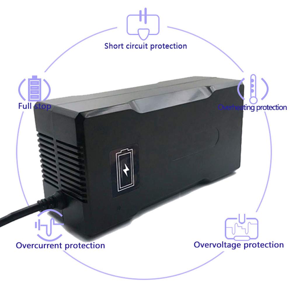 42V 5A Lithium Battery Charger 8mm Connector L6241