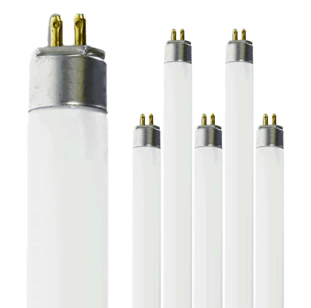 T5 Fluorescent Bulb 24 Inch 3000K Soft White 14W G5 Bipin Base Pack of 6 D614170