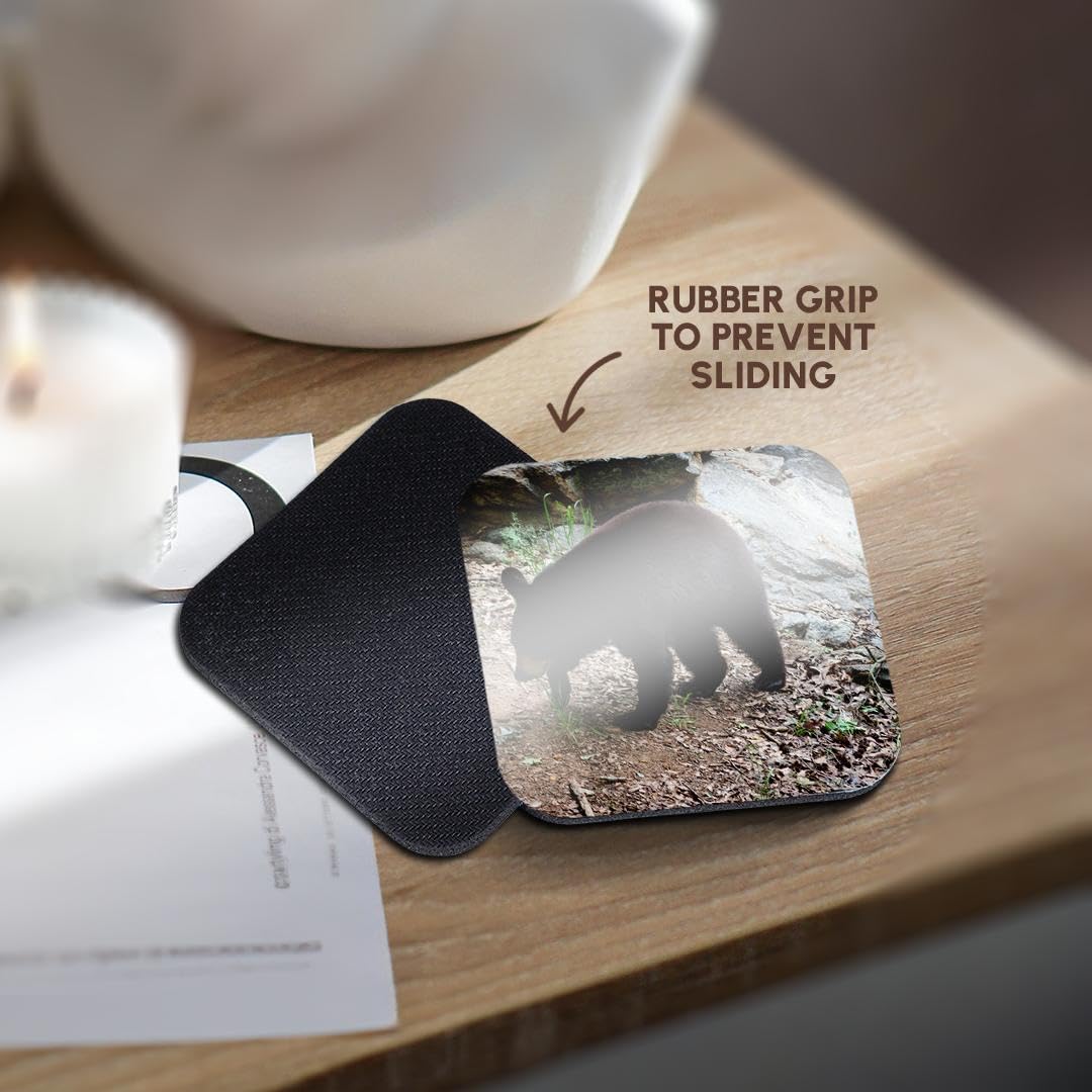 Set of 4 Soft Coasters S7853
