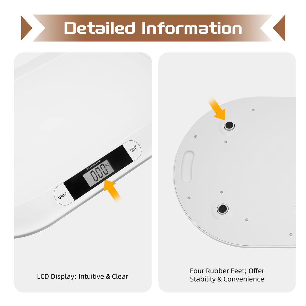 Digital Baby Scale 44Lbs LCD Display I868585