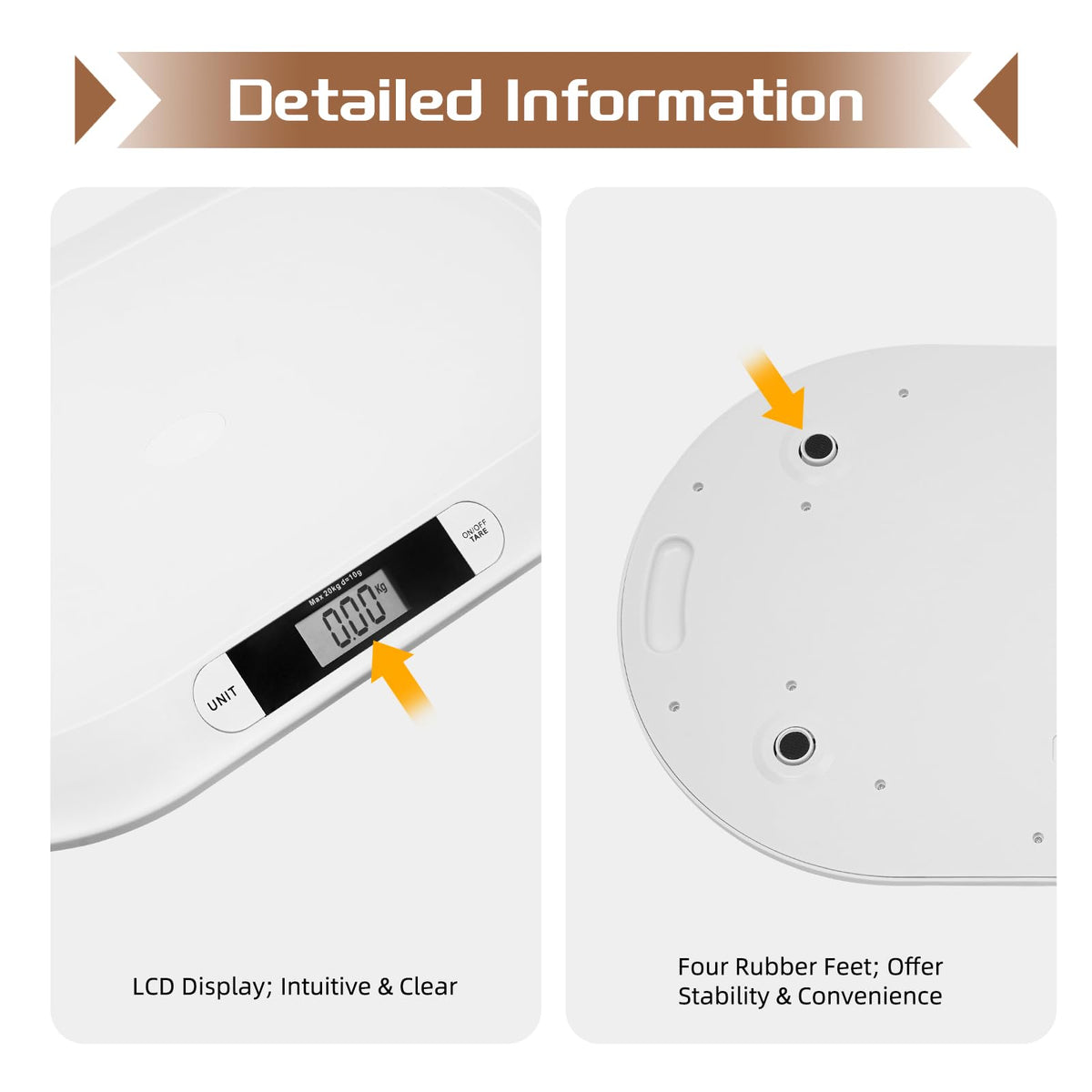 Digital Baby Scale 44Lbs LCD Display I868585