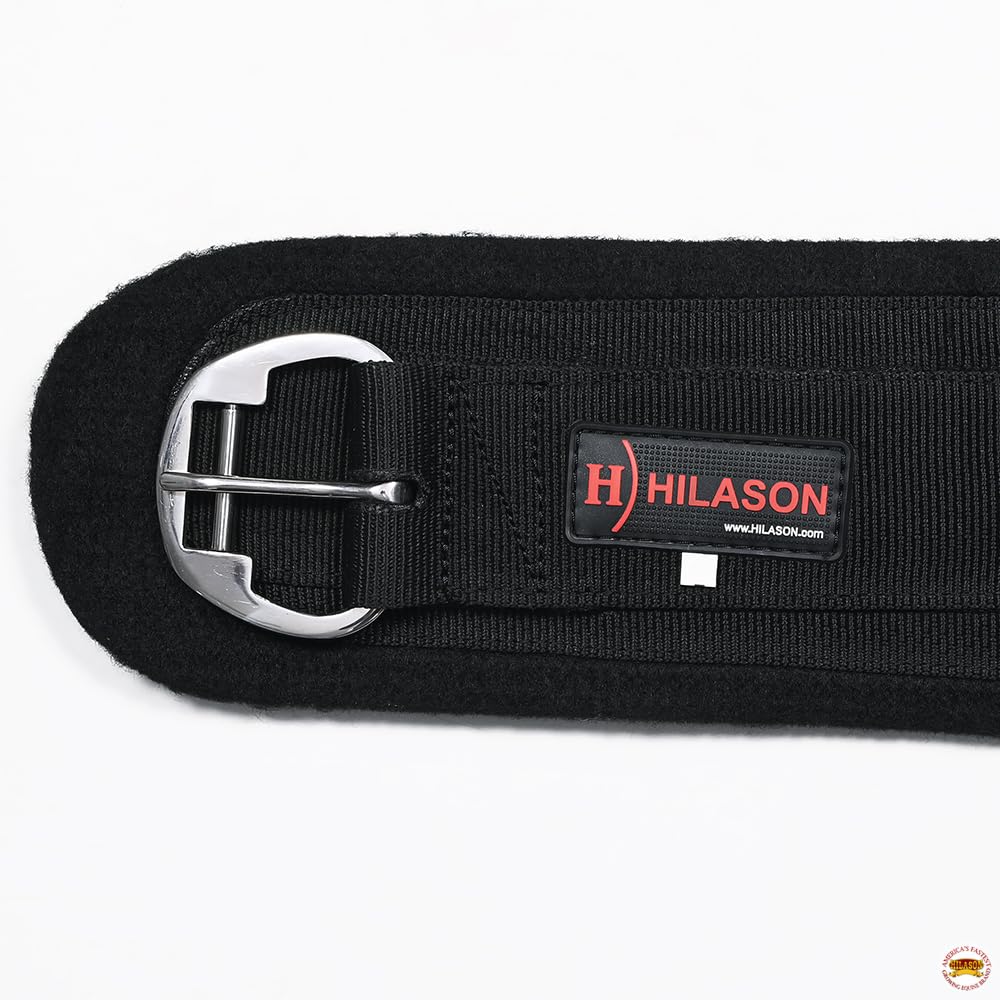 Black Stainless Steel Western Saddle Cinch Girth E908427