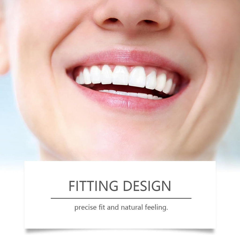 Upper and Lower Silicone Denture Set (2pcs) U66981