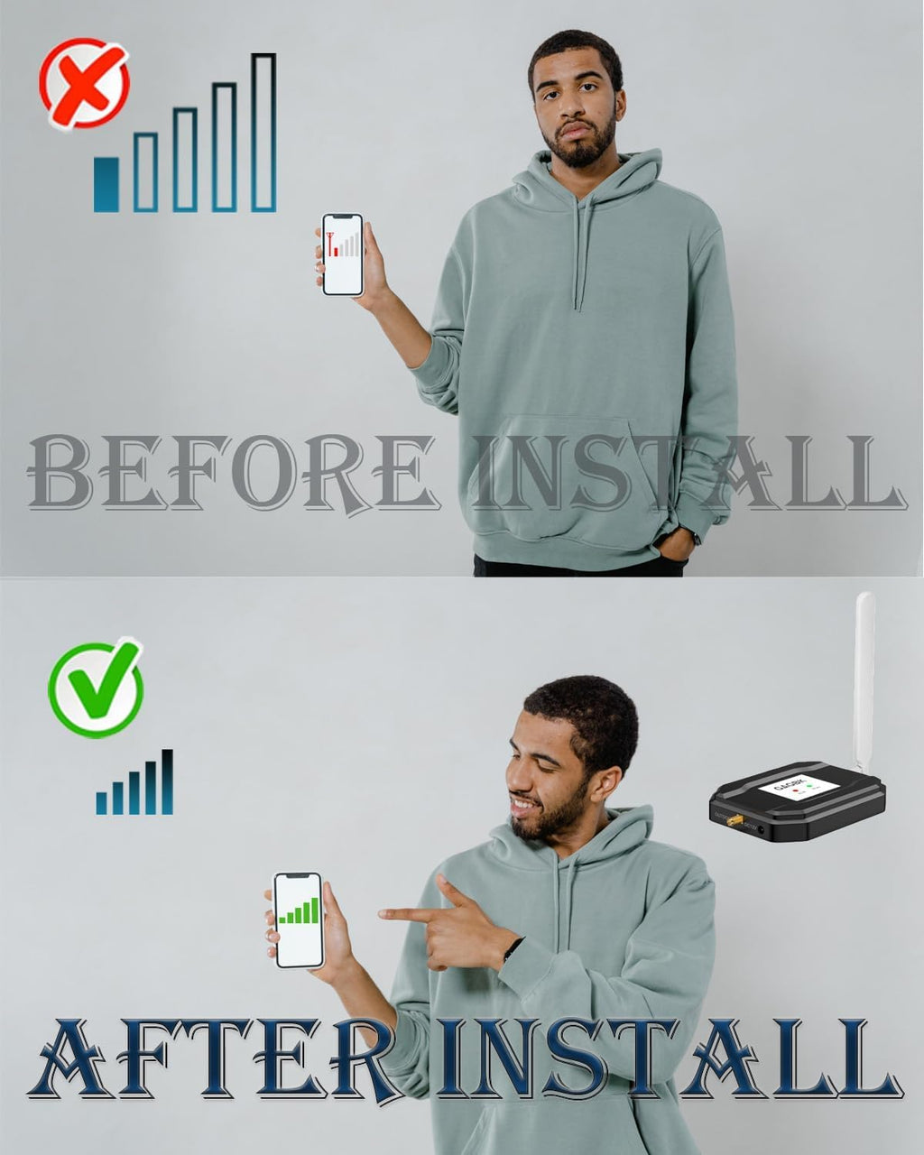 Cell Phone Signal Booster X3284