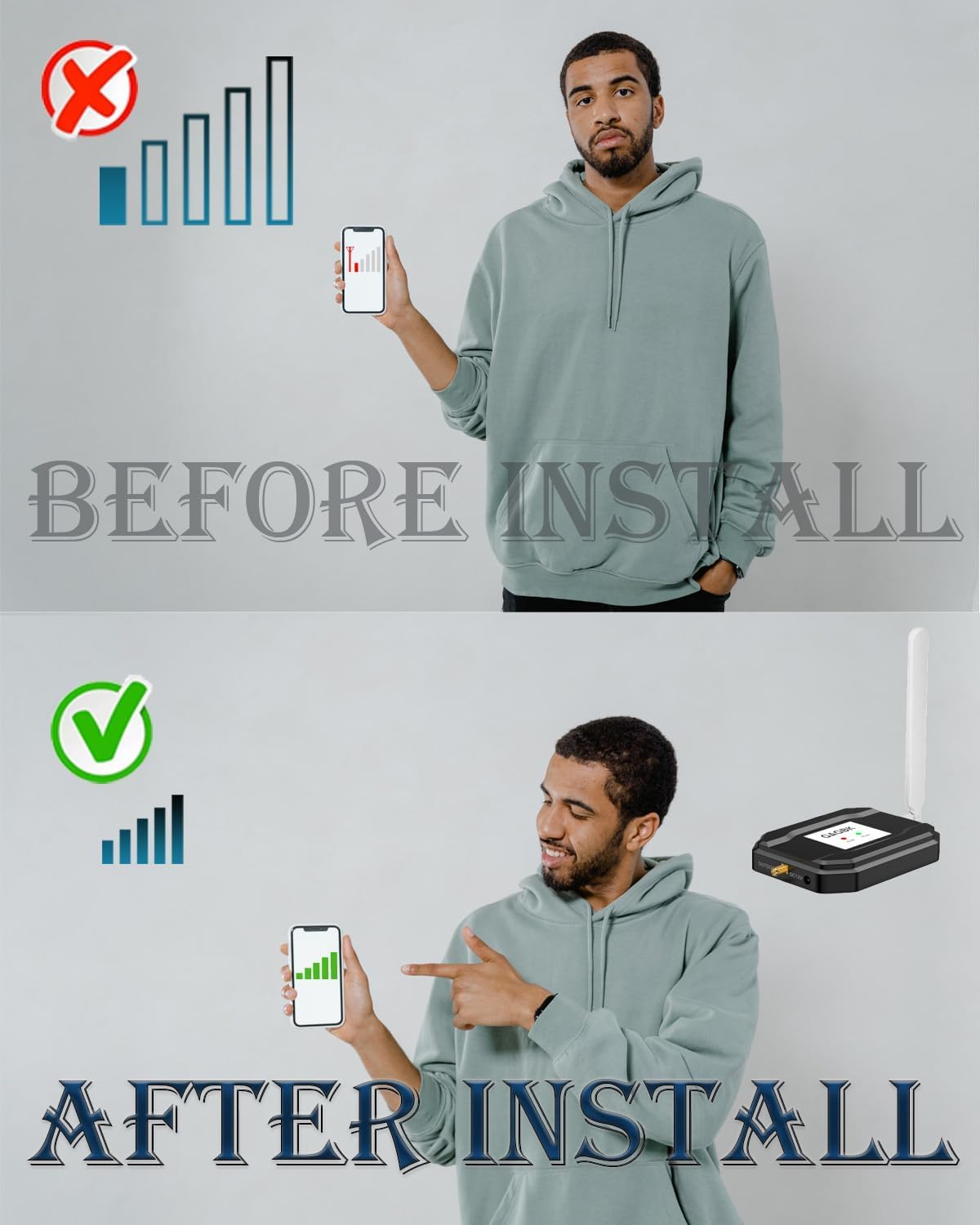 Cell Phone Signal Booster X3284