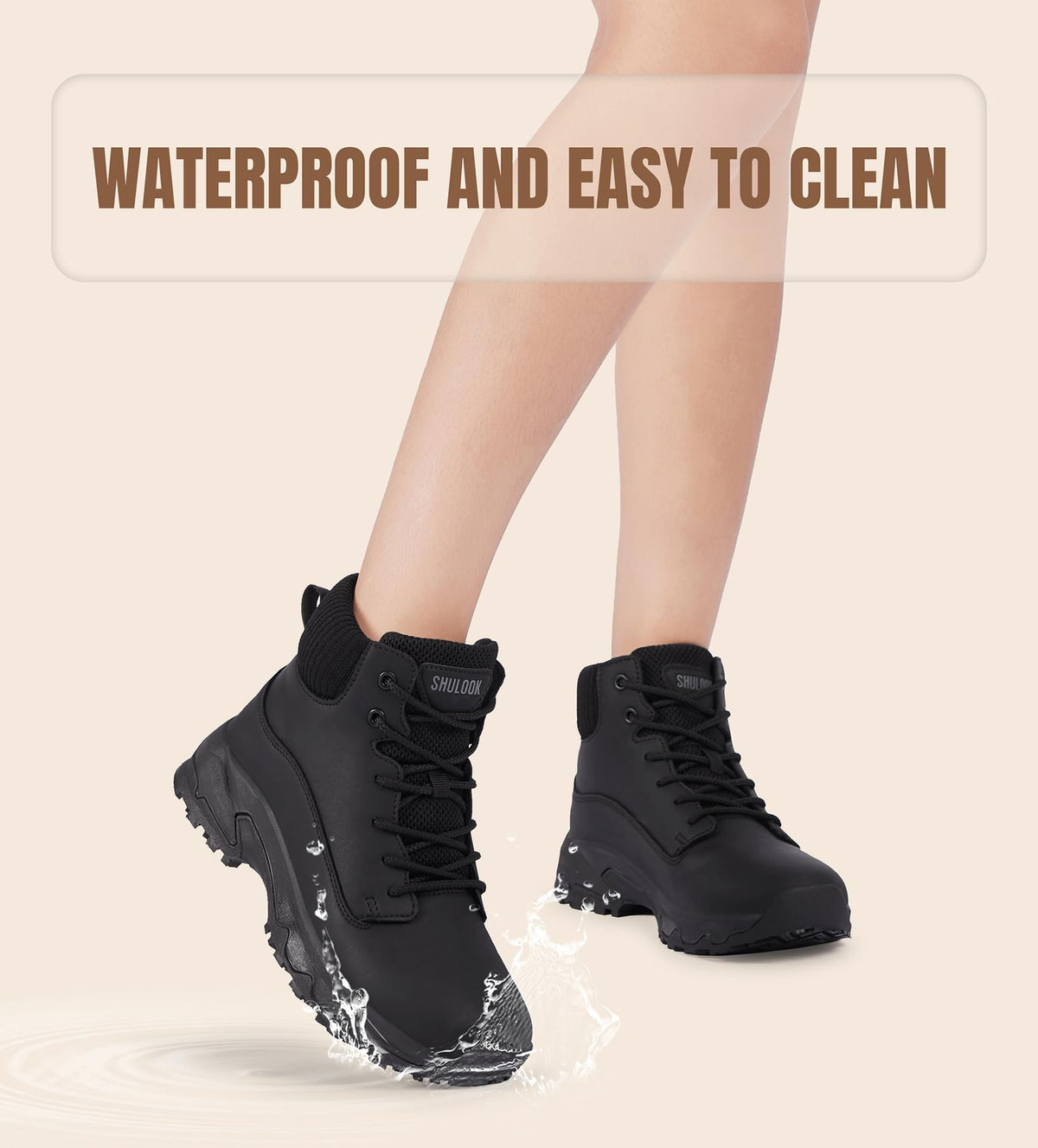 Non Slip Waterproof Work Boots Z550318