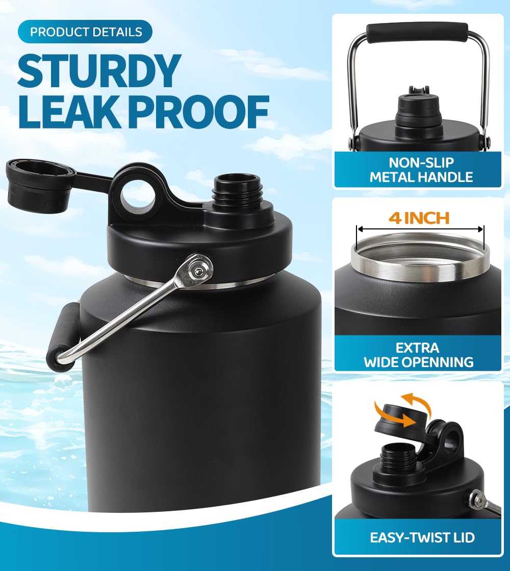128 oz Stainless Steel Insulated Water Jug R905453