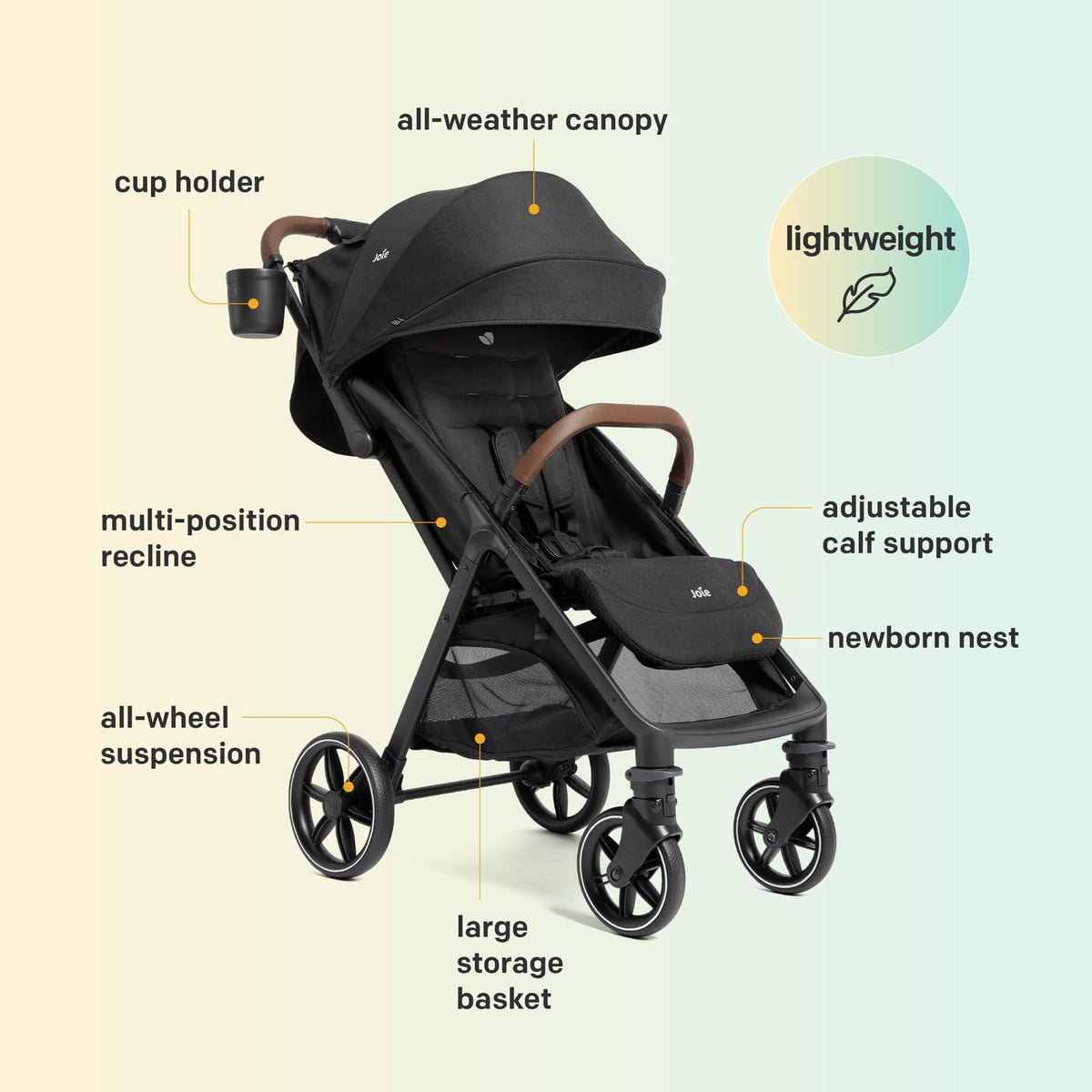 Compact Lightweight Travel Stroller V909803
