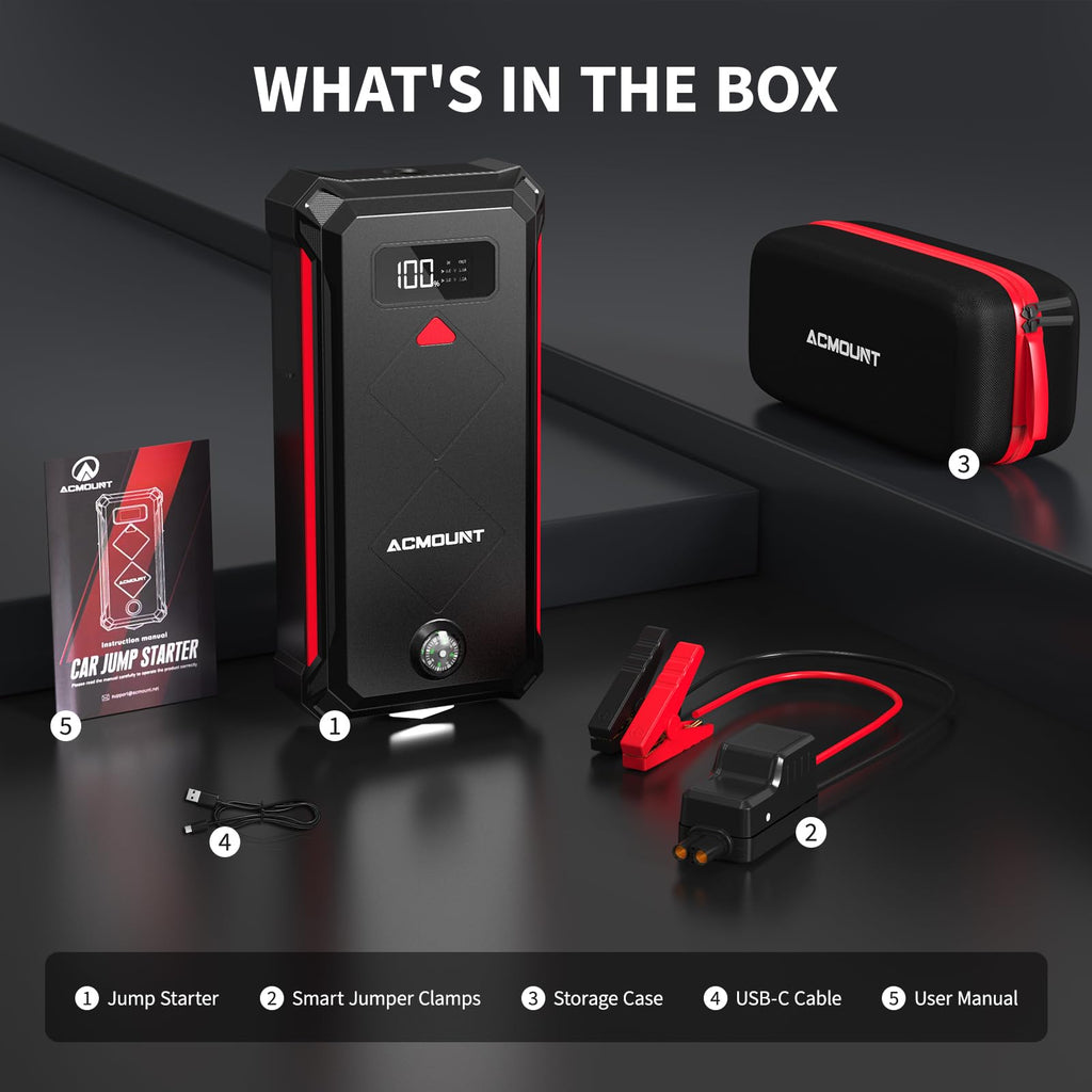 5000A Car Battery Jump Starter D578