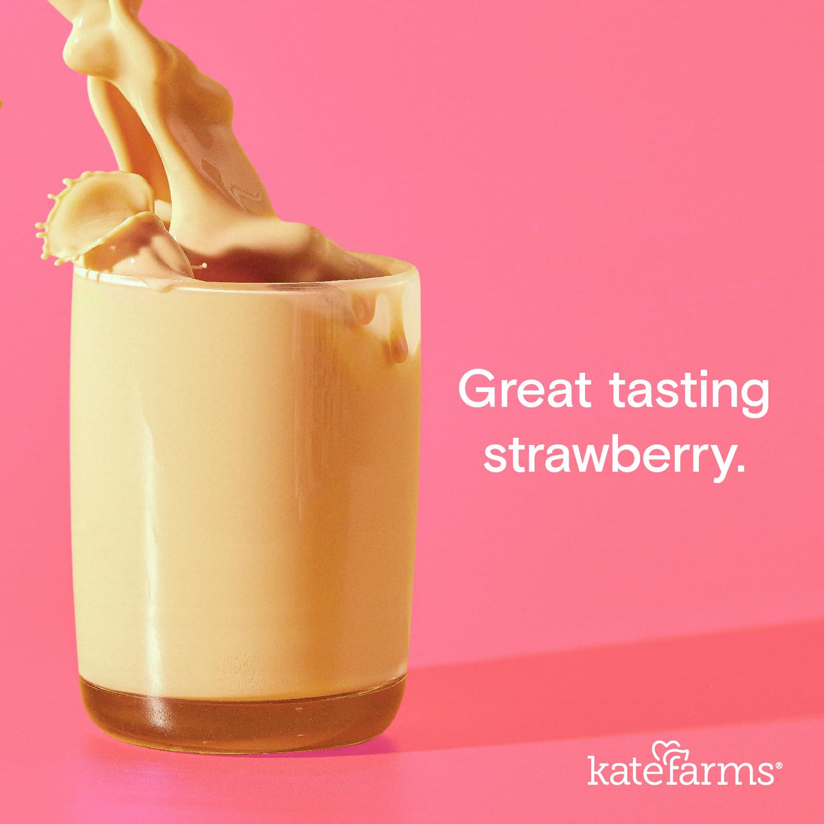 Organic Strawberry High Calorie Shake 20g Protein 12 Pack T996