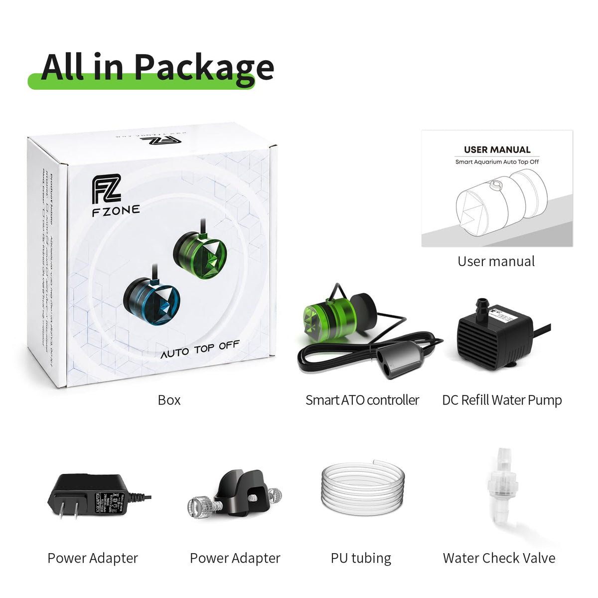 Auto Top Off with Dual Optical Sensors for Aquarium R254