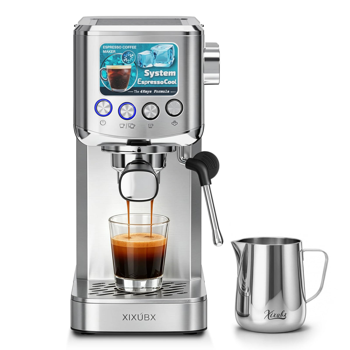 Cold Brew Espresso Machine with Milk Frother Z99849