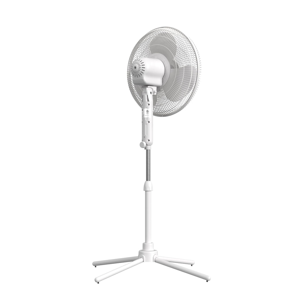 16" Oscillating Pedestal Fan White O2090