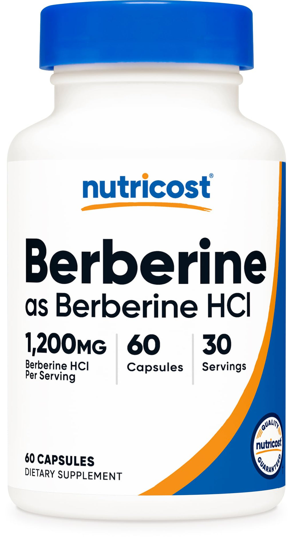 Berberine HCl 1,200mg 60 Capsules G72718