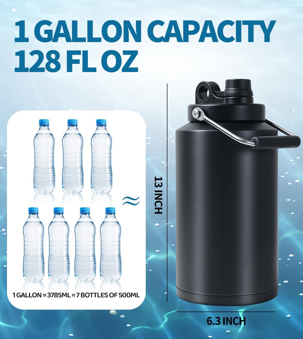 128 oz Stainless Steel Insulated Water Jug R905453