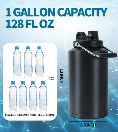 128 oz Stainless Steel Insulated Water Jug R905453
