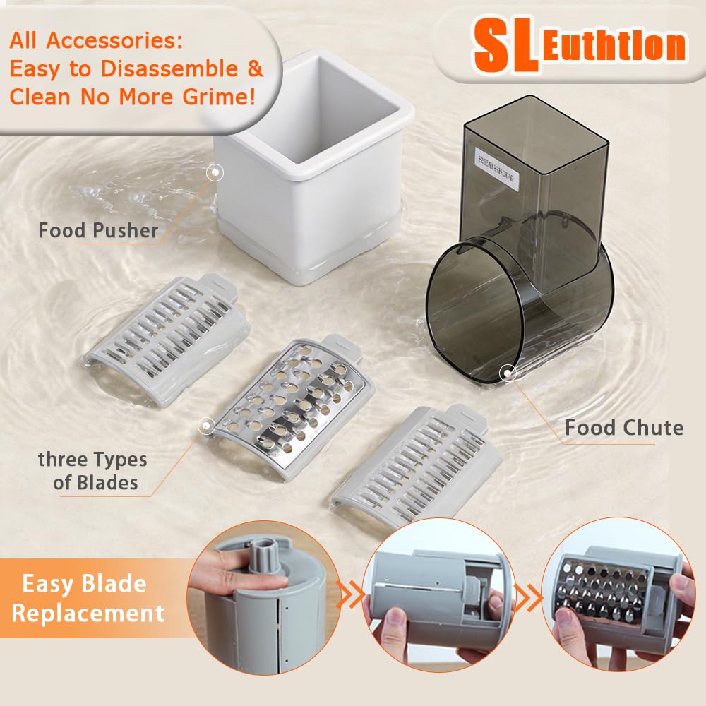 Cordless Electric Vegetable Slicer Chopper & Cheese Grater Z33292