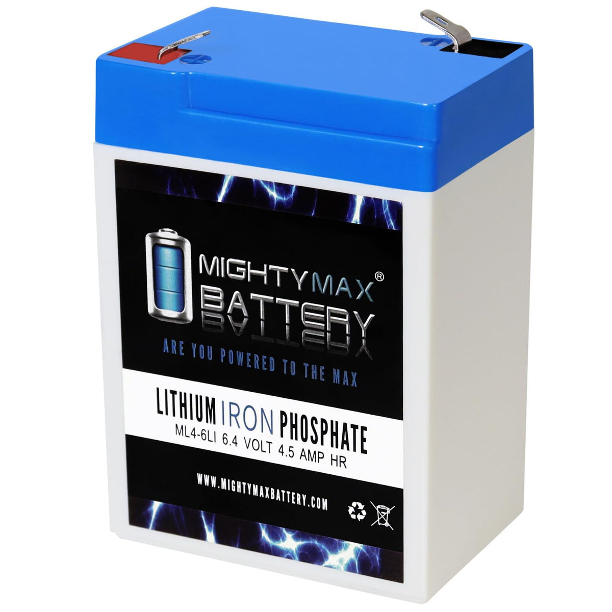 6V 4.5AH Lithium Replacement Battery W3171