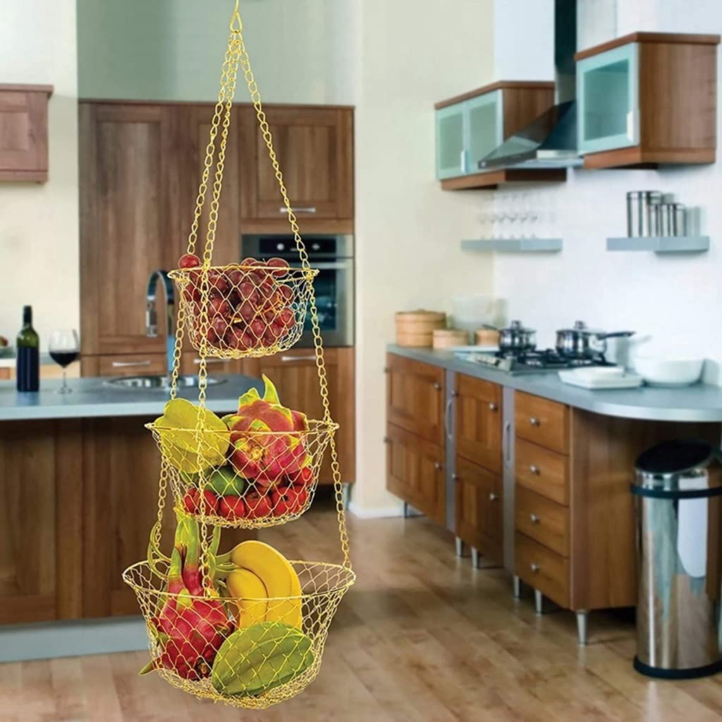 3 Tier Hanging Fruit Basket N750