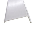 White Ribbed Acrylic Diffuser (L-Shaped, 24") H704