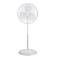 16" Oscillating Pedestal Fan with 3 Speed Settings, White N650221