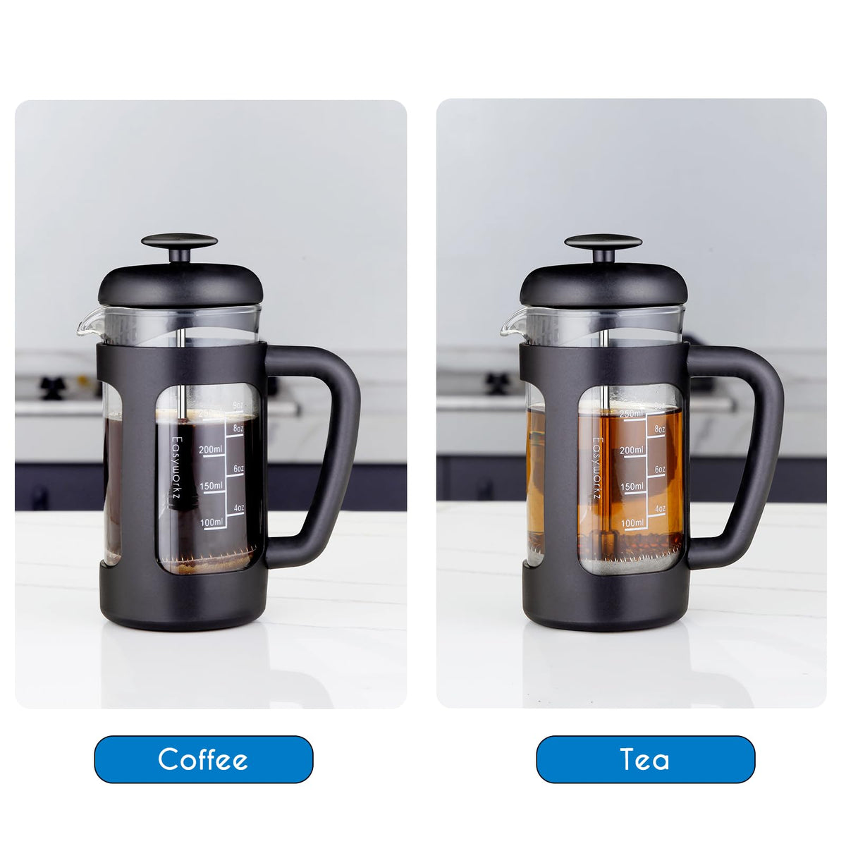 12 oz Borosilicate Glass French Press O3477