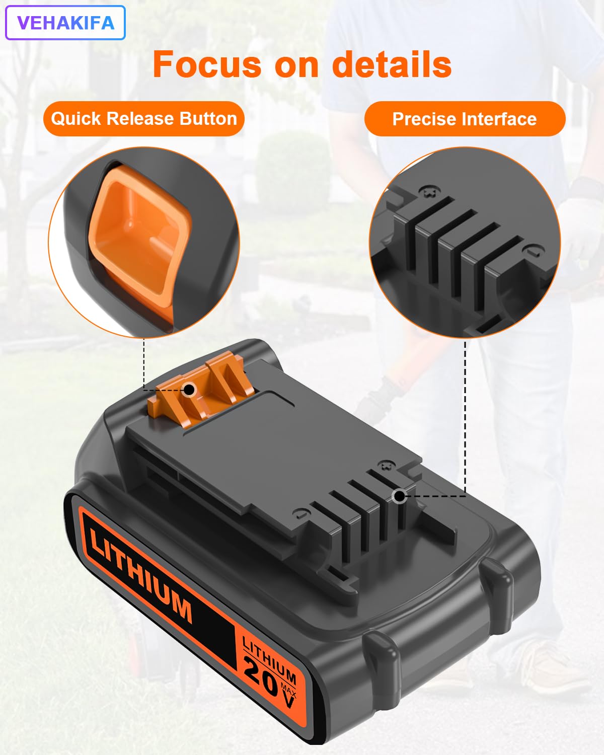 20V 2.0Ah Battery S294