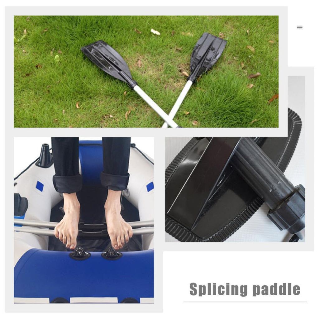 2pcs Adjustable Aluminum Alloy Kayak Paddles I35698