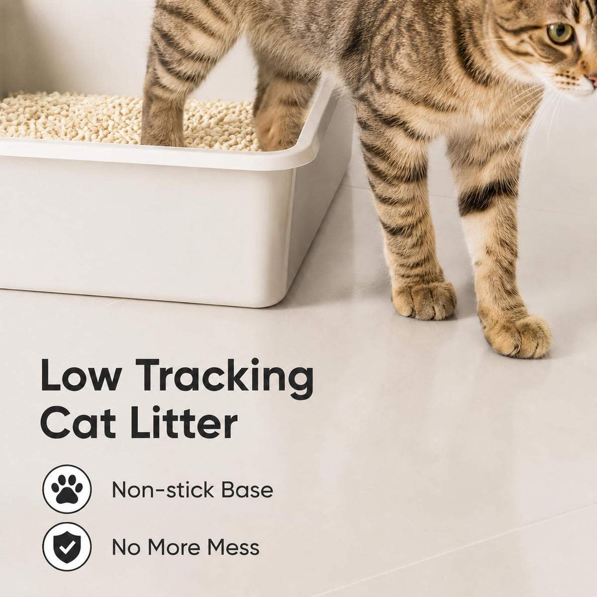 Tofu Cat Litter Fast Clumping Unscented 11.2lb D889315