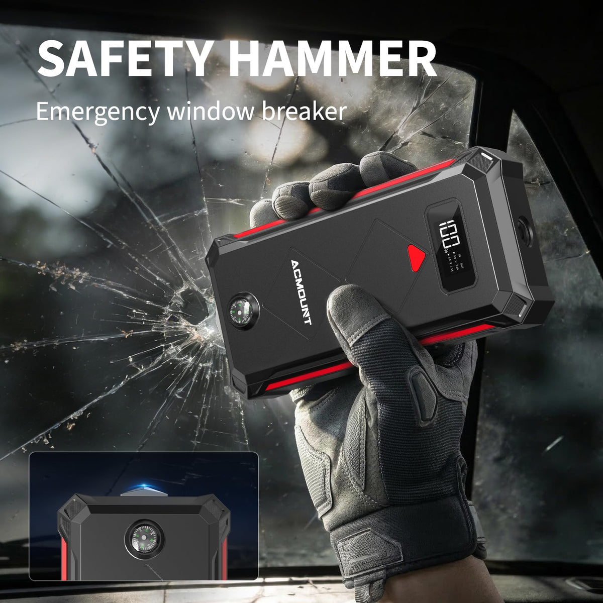 5000A Car Battery Jump Starter D578