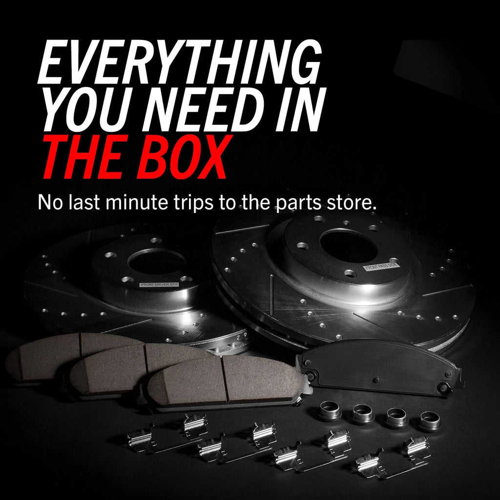 Brake Pad & Rotor Kit Front & Rear L965068