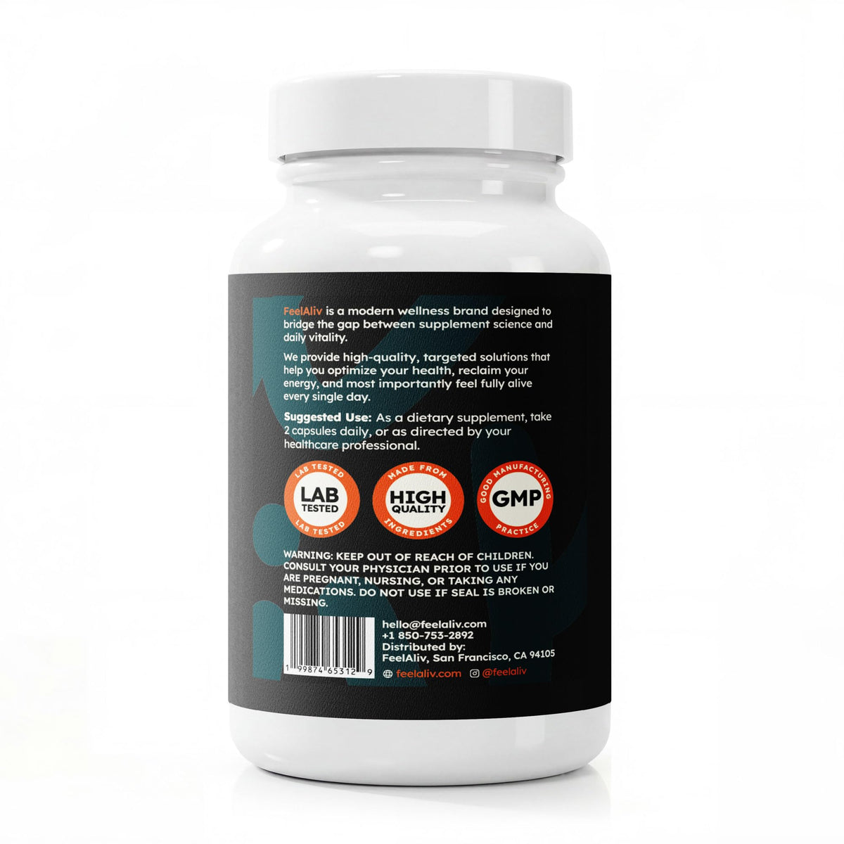 PQQ Supplement 40mg Vegan 60 Capsules U9992