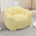 Faux Fur Bean Bag Sofa with Memory Foam E4263