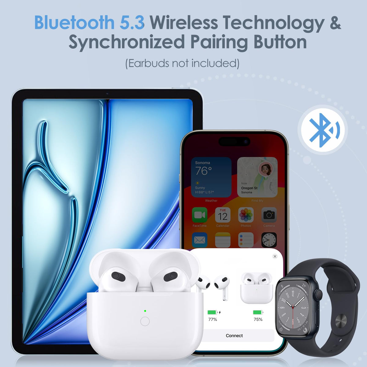 Wireless Charging Case Replacement K658