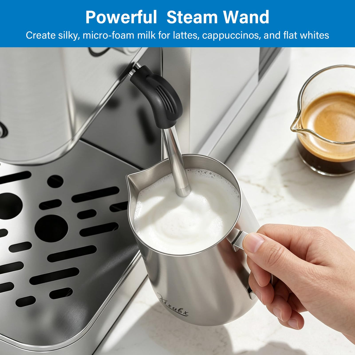 Cold Brew Espresso Machine with Milk Frother Z99849