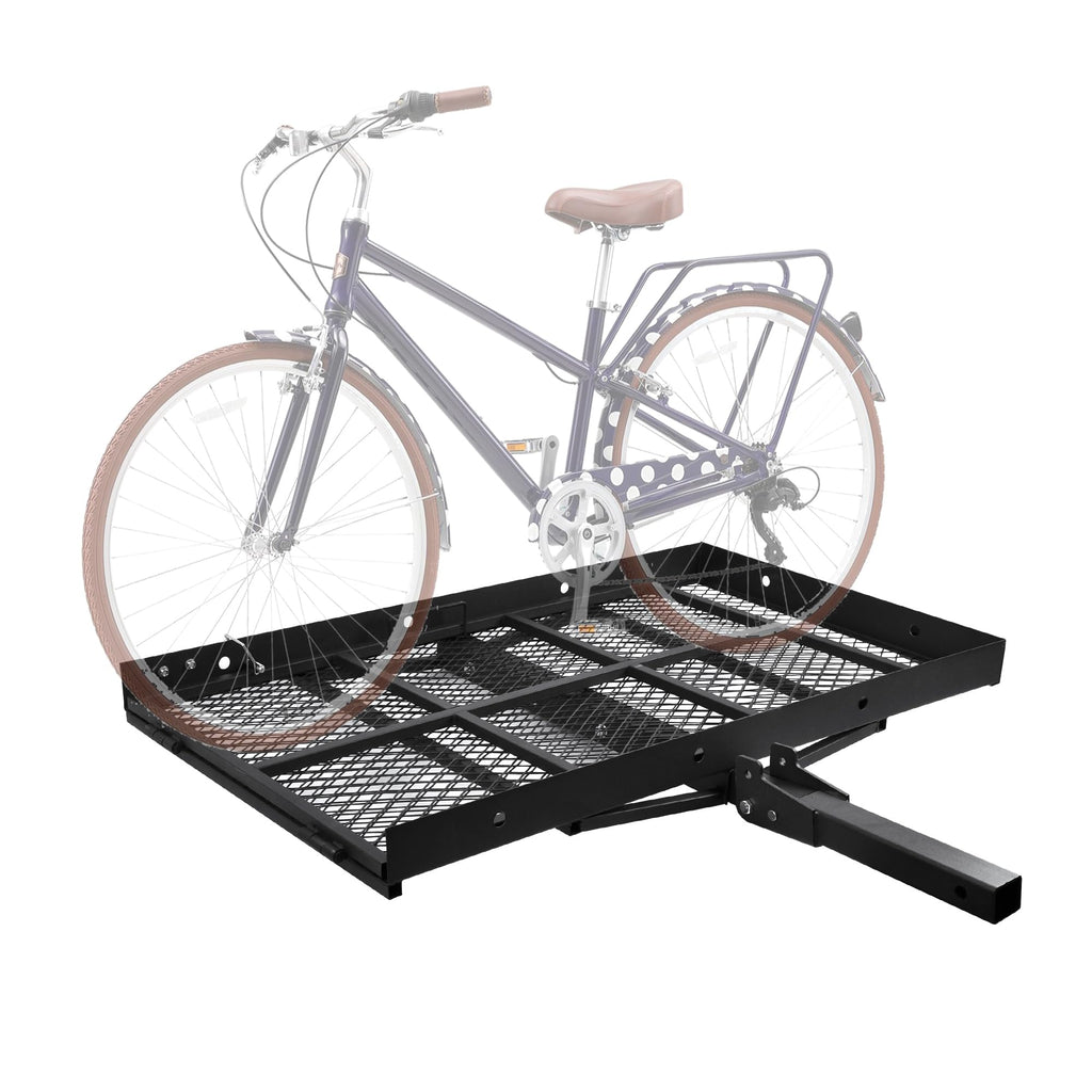 Folding Wheelchair Scooter Carrier Rack 250KG Ramp Hitch Mount T752419