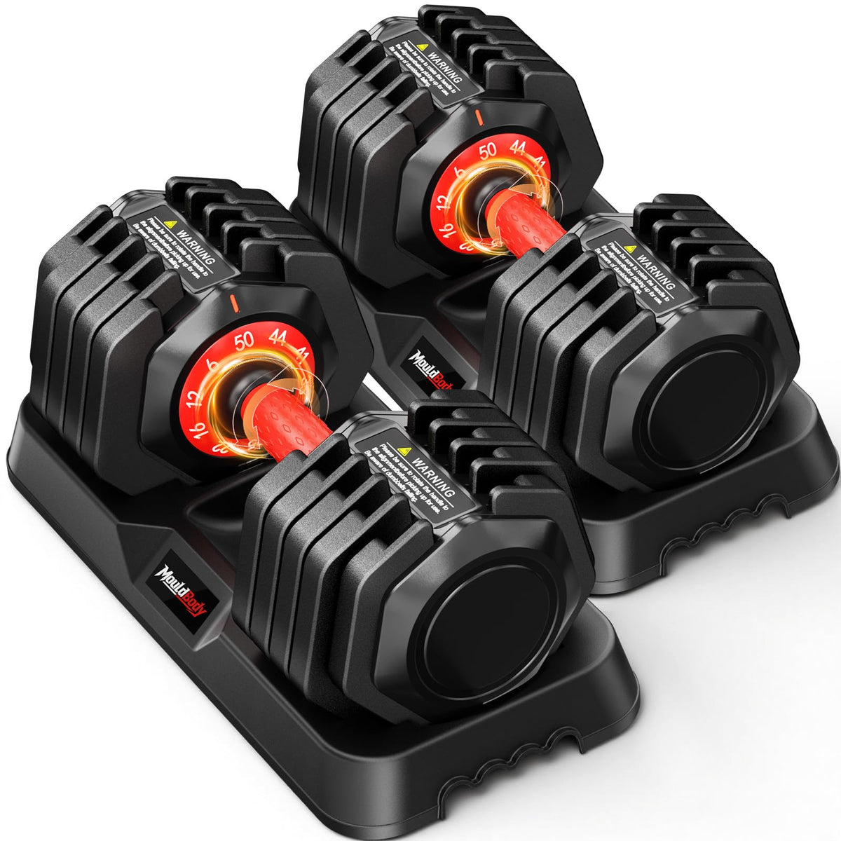 Adjustable Dumbbell Set 25 lb or 50 lb N2592