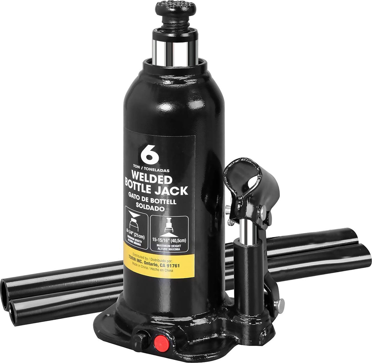 6 Ton Hydraulic Welded Bottle Jack M241