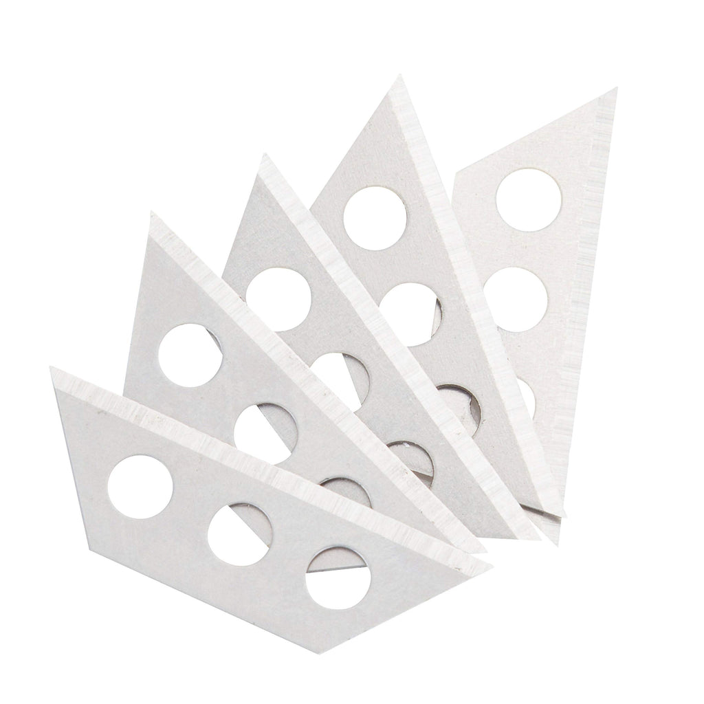 5 Pc Mini Utility Knife Blades 1095 Steel N714106