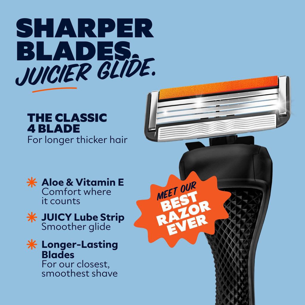 Black 16 Razor Refills + Handle G4347