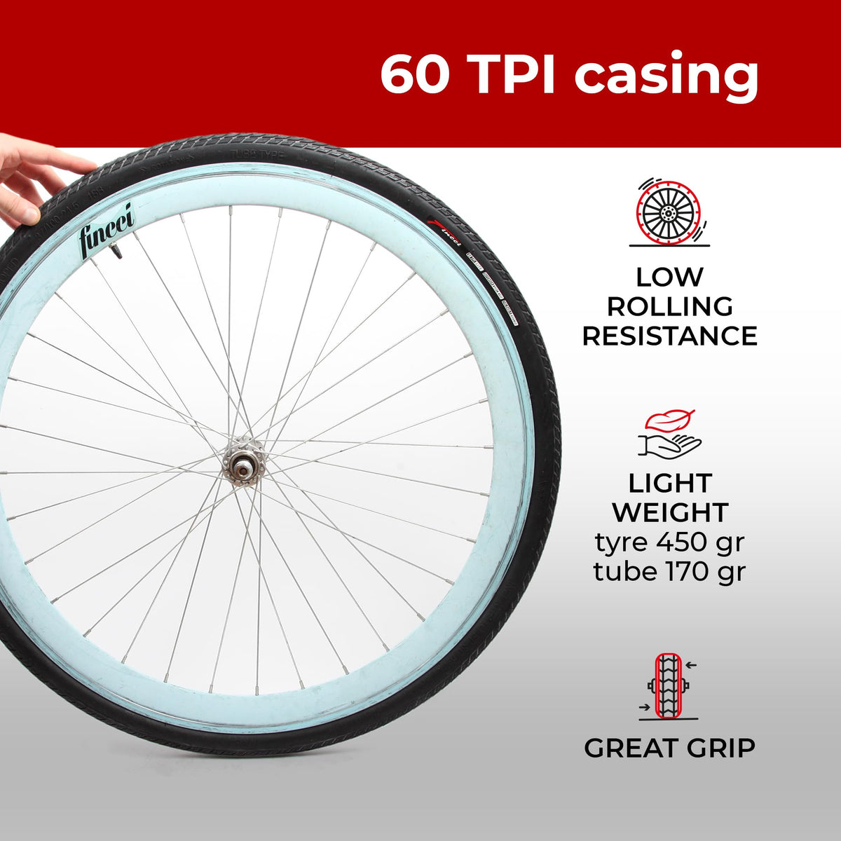 700x35c City Bike Tires & Tubes P42178