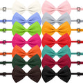 120 Pcs Dog Bow Ties with Adjustable Collar P19366