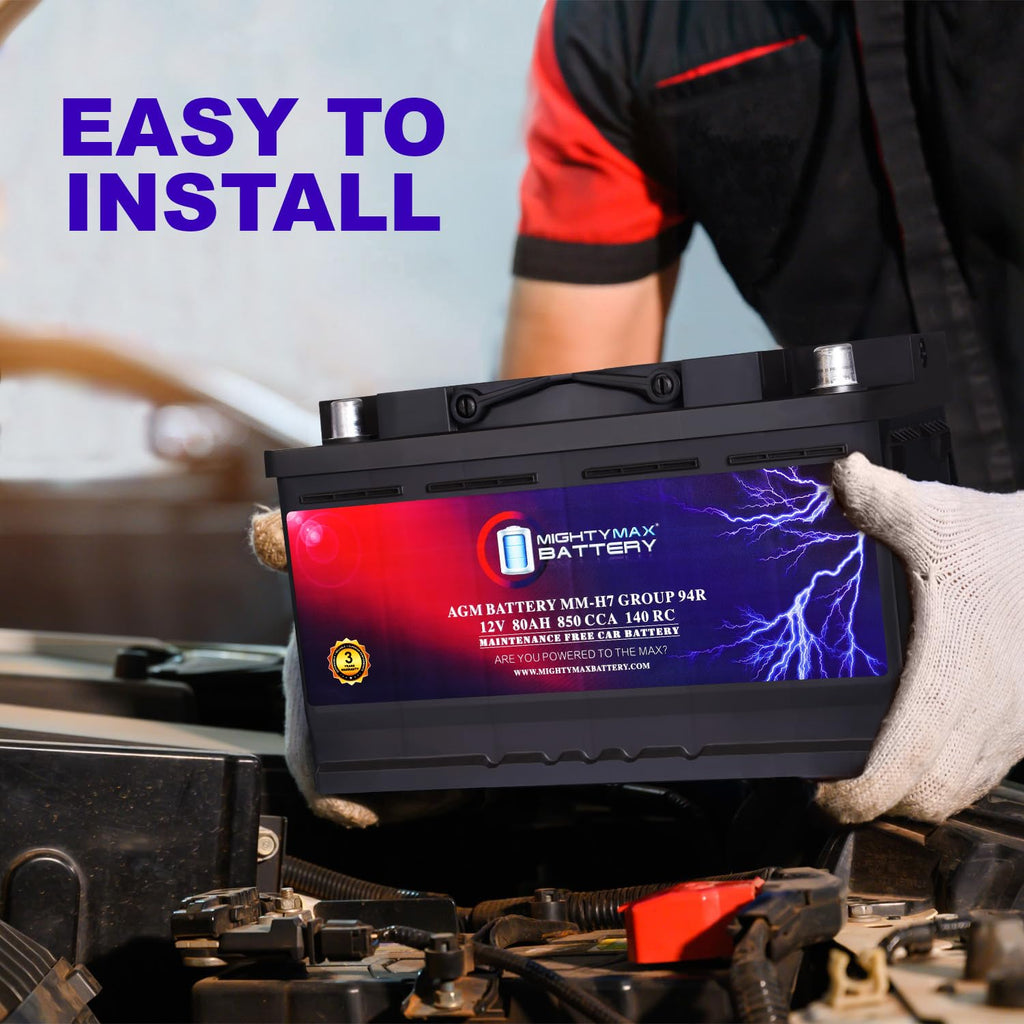 12V 80AH 850 CCA Replacement Battery G739255