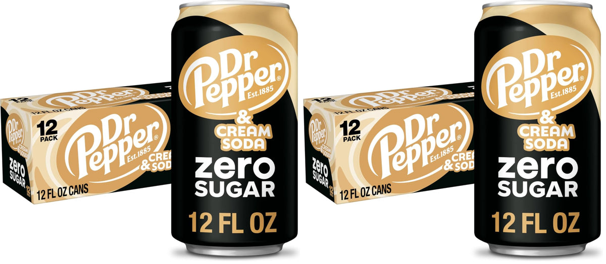 Zero Sugar Soda 12 fl. oz. Cans 12 Pack Pack of 2 X784571