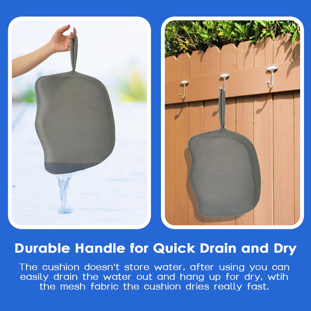 Gray Weighted Hot Tub Booster Seat F187252