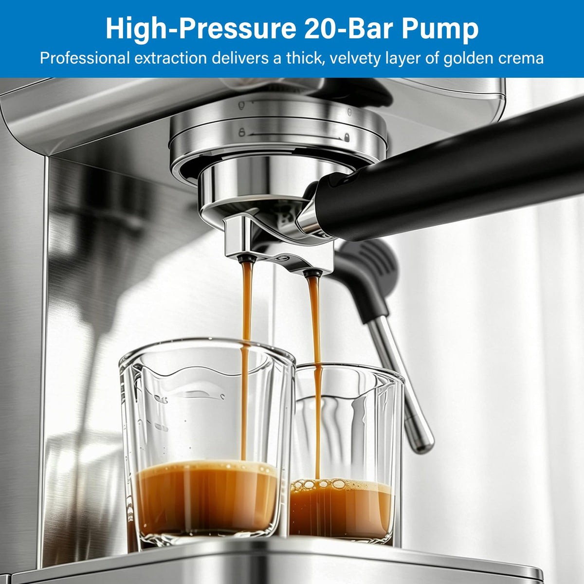 Cold Brew Espresso Machine with Milk Frother Z99849