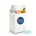 3.5 Cu.Ft White Chest Freezer with Basket S187919
